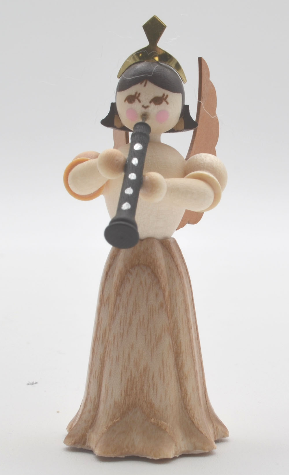 Engel Langrock mit Oboe Natur 7 cm Konzertengel 