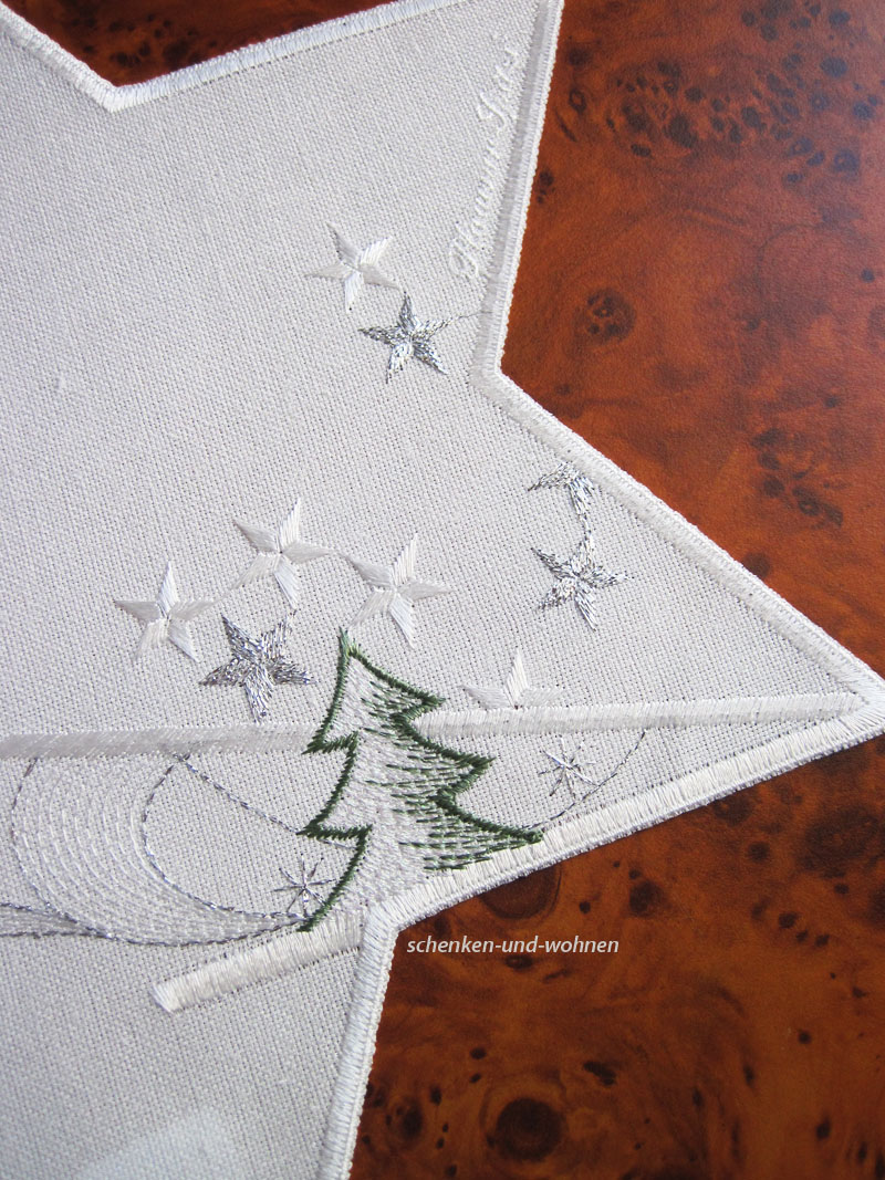 stern_35cm_ecru_440-4c1d1 Plauener Spitze Deckchen Stern 6 Spitzen, ecrü ca. 35 cm