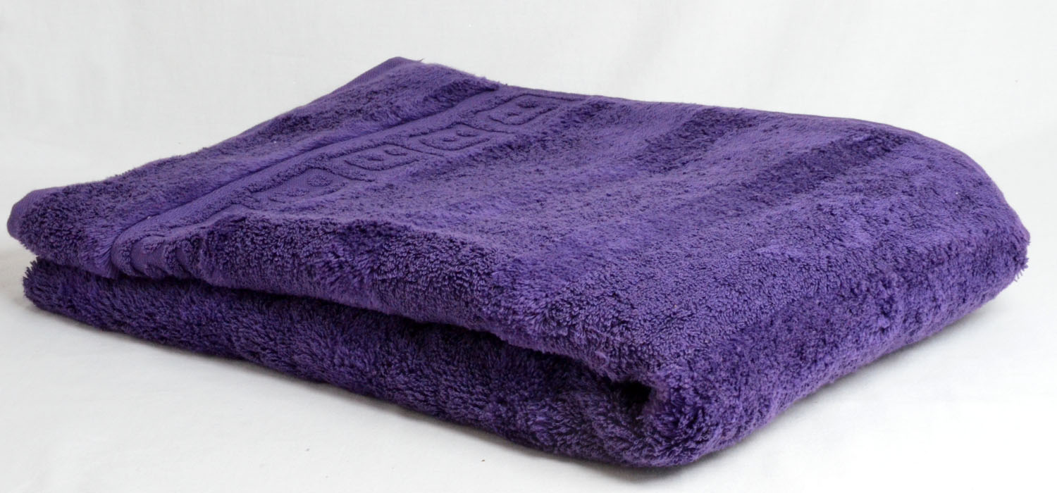 Duschtuch Noblesse 1001 Fb. 808 dunkellila 80 x 160cm