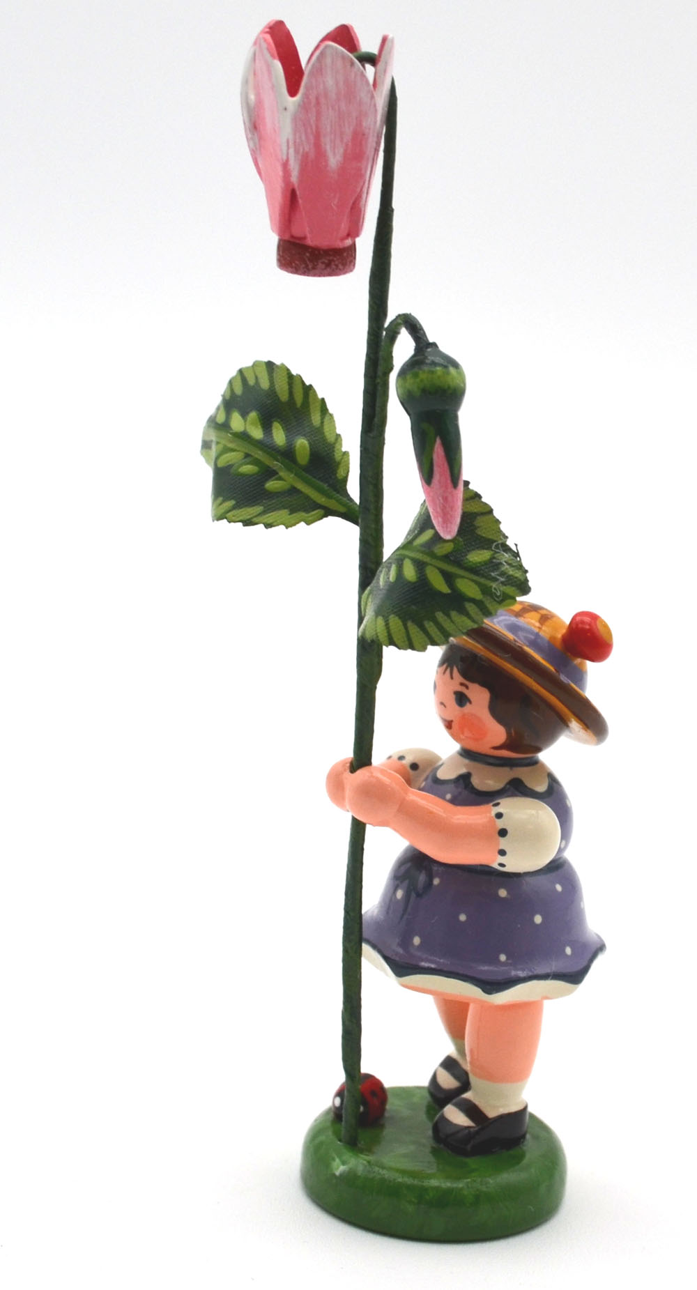 Hubrig Blumenkind Mädchen mit Alpenveilchen 11 cm Hubrig Blumenkind Mädchen mit Alpenveilchen 11 cm