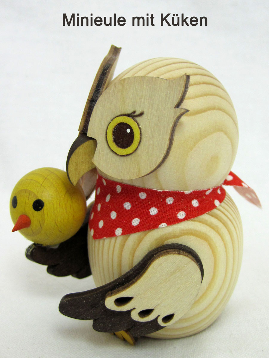 Kuhnert - Minieule mit Küken - Neuheit 2021 ca. 7 cm
