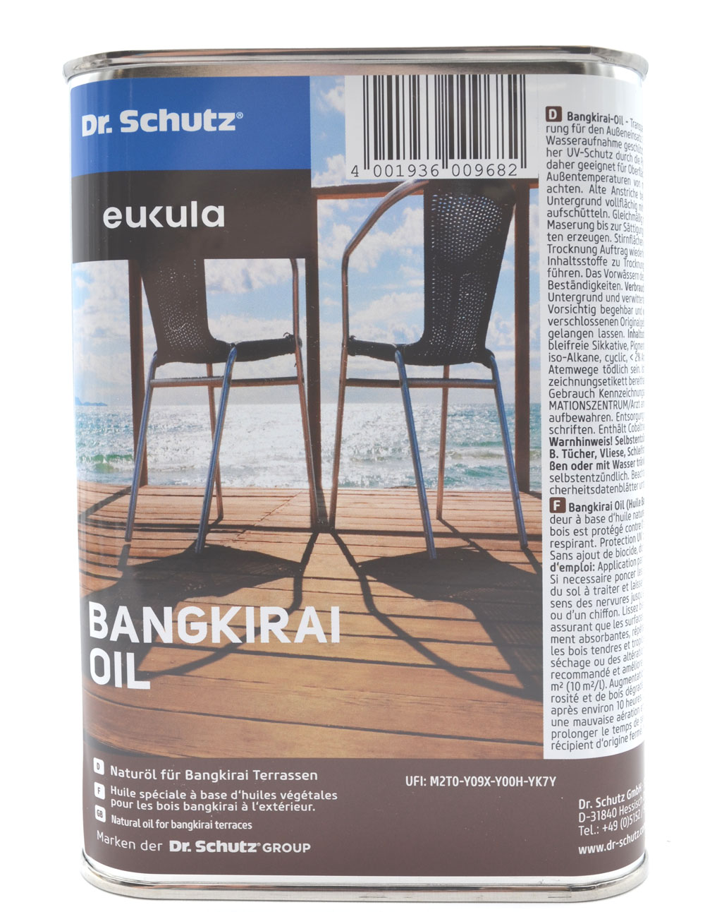 Bangkirai-Oil 1 l Dr. Schutz - Eukula