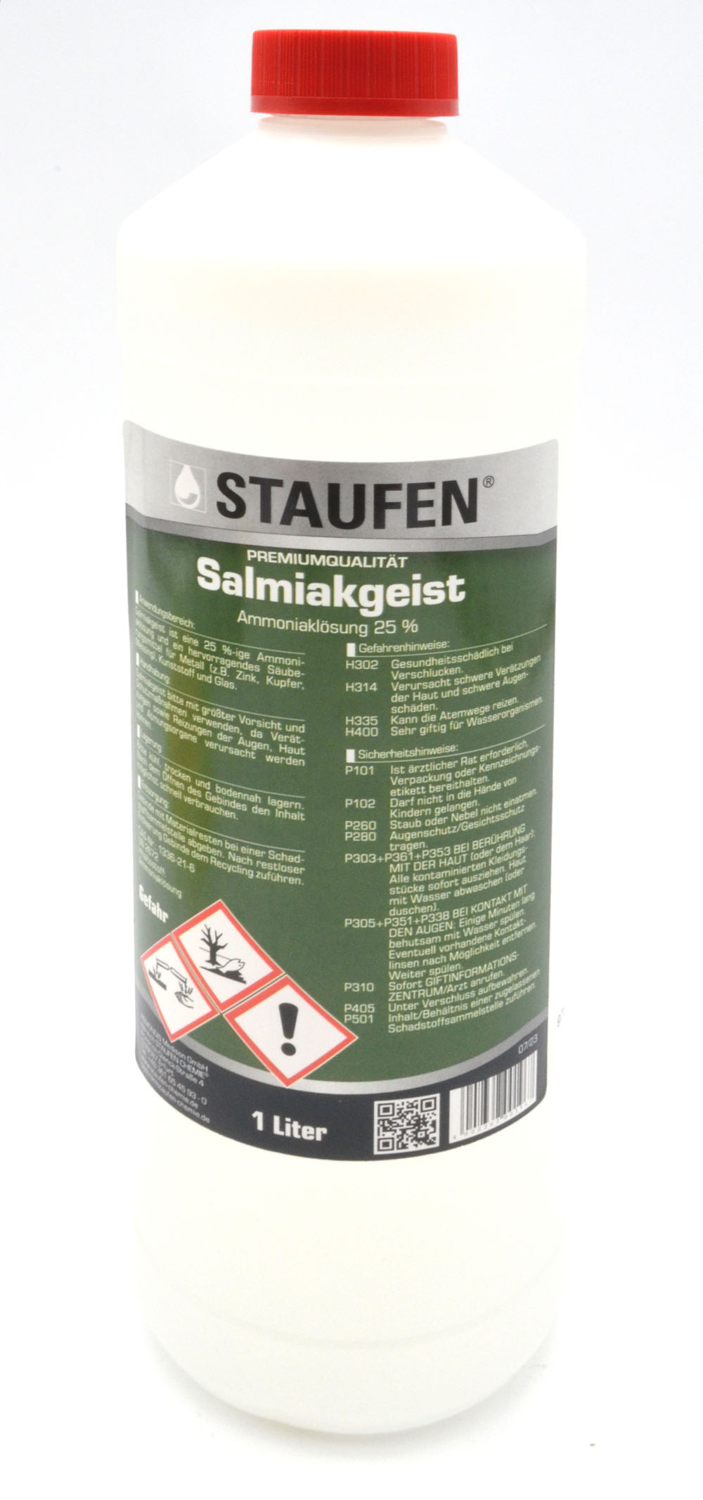 Salmiakgeist - Ammoniaklösung 25%, 1L