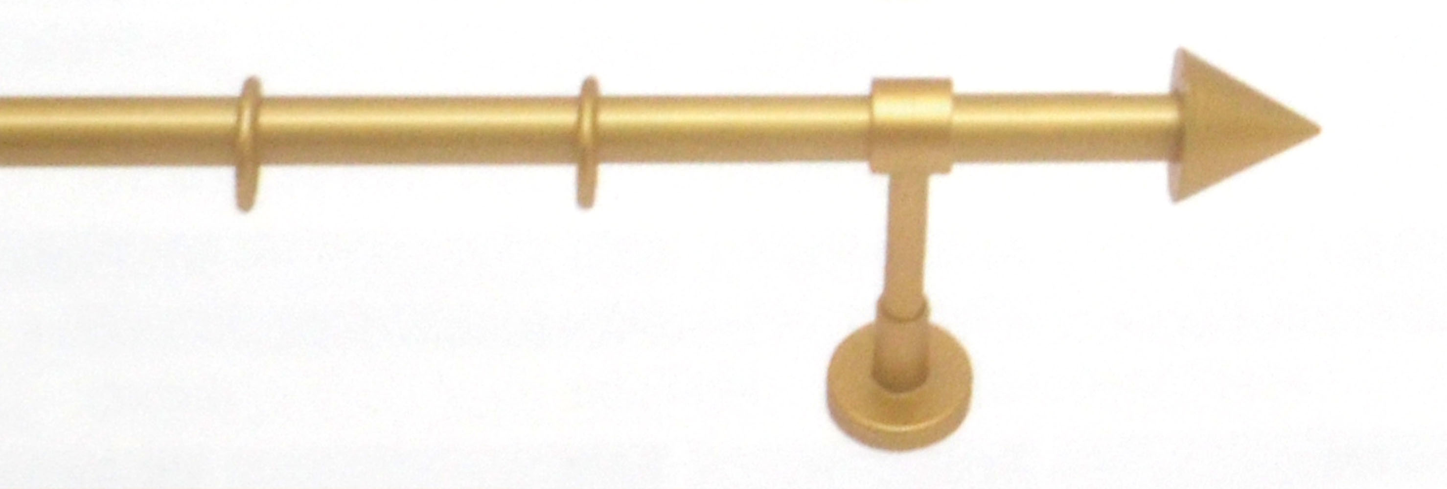 Komplettgarnitur Stil Ø 20 mm gold matt 120 lang