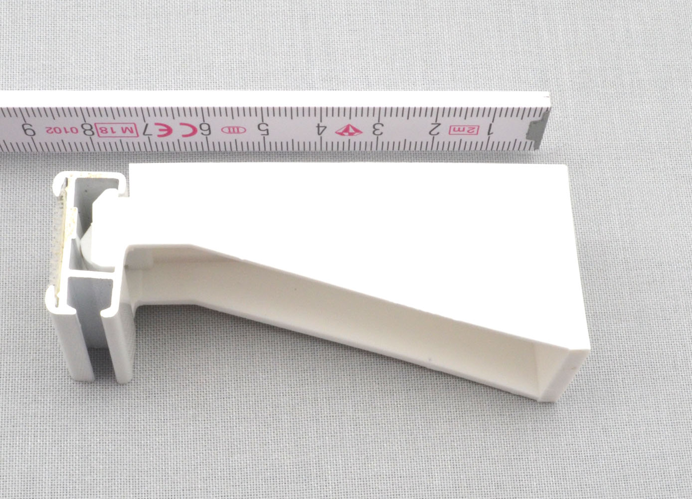 Wandhalterung für Alu-Schienensystem 2200 8 cm Wandabstand