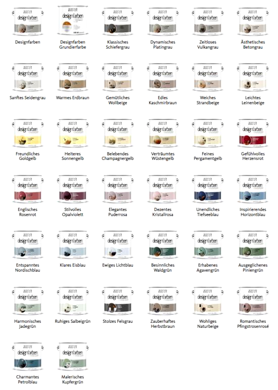 Designfarbe Entspanntes Nordischblau Nr. 23 2,5 l