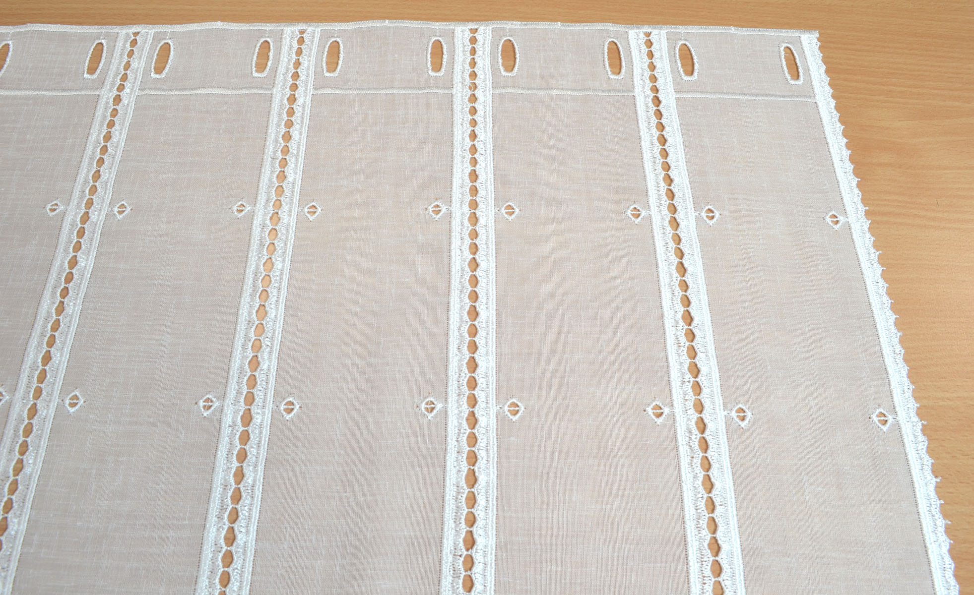 Raffpanneaux Clippanneaux auf Feinkäseleinen 145 cm hoch