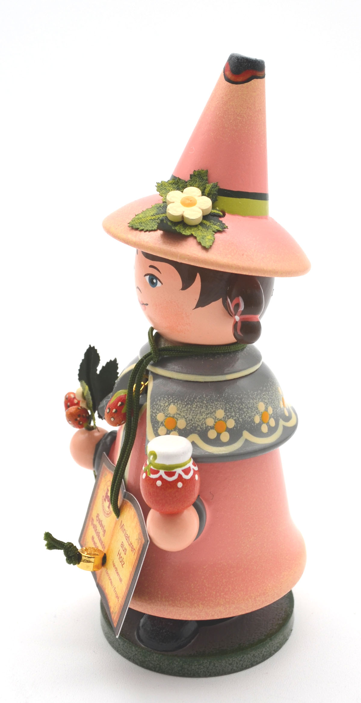 Hubrig - Rauchfigur Wichtel Erdbeere Neuheit 2026 ca. 13 cm