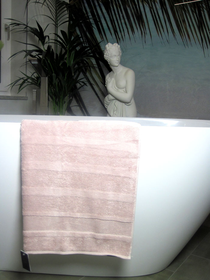 Cawö Noblesse² Uni Seiftuch 30x30 Puder