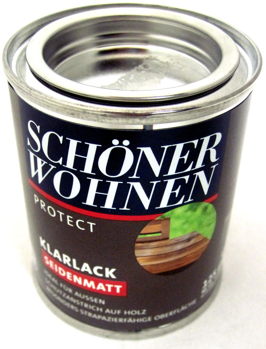 Protect Klarlack - Alkydharzlack, seidenmatt, farblos, 125 ml