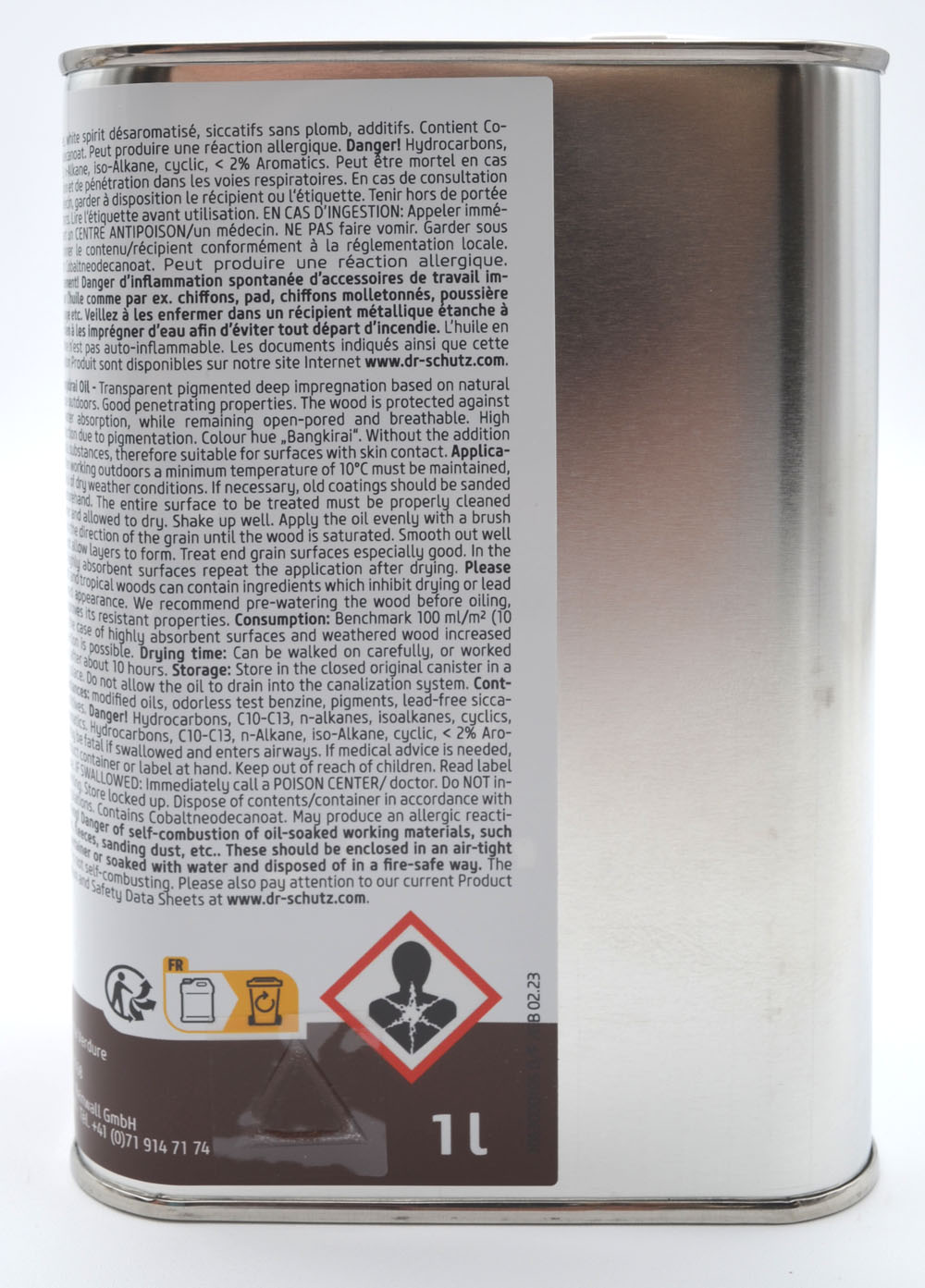 Bangkirai-Oil 1 l Dr. Schutz - Eukula