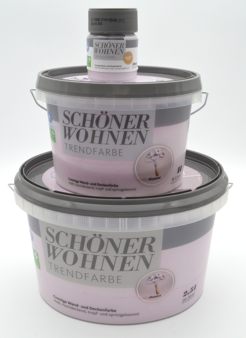 Schöner Wohnen Trendfarbe 4550 Donut matt 50 ml Tester für 0,5m²