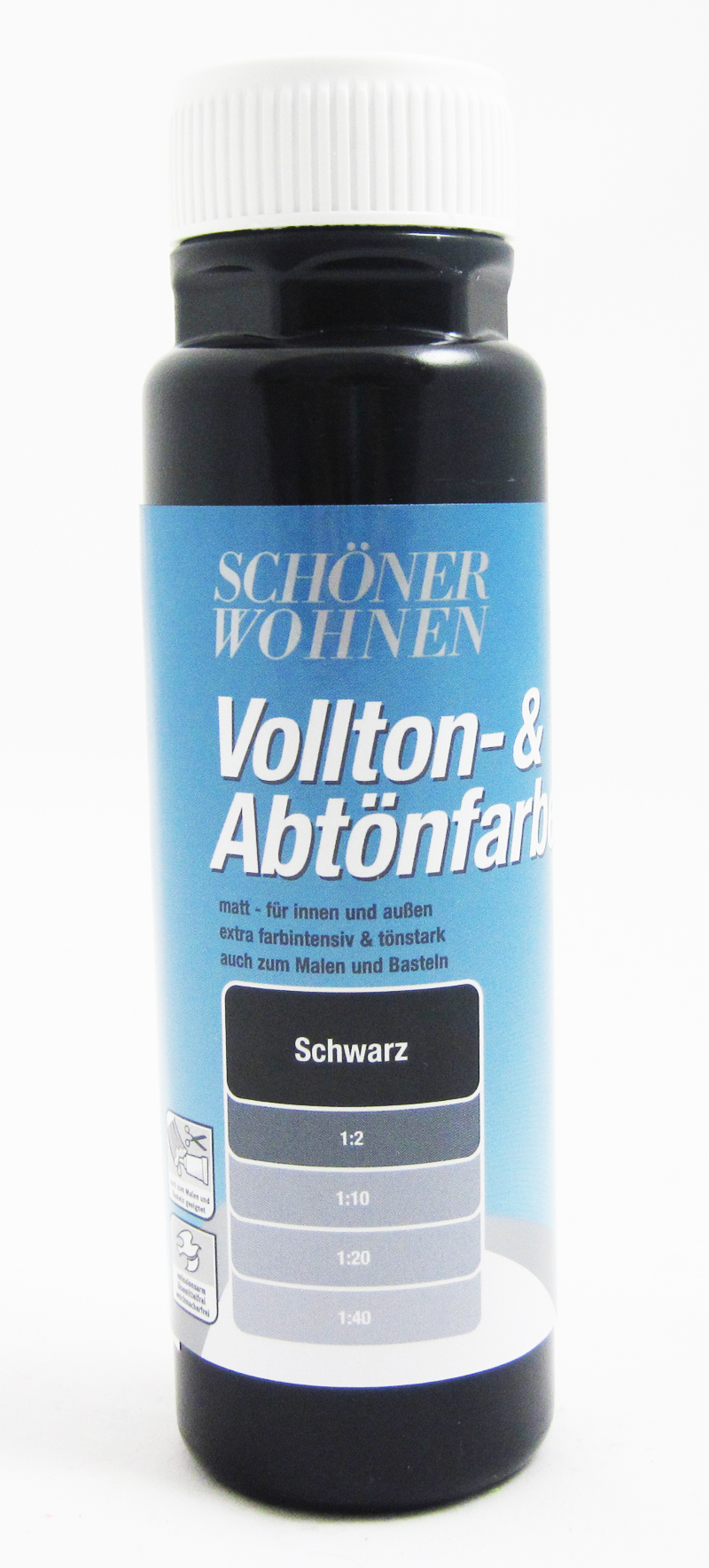 _250ml_schwarz_4kG5MCopPhnjtX Voll- und Abtönfarbe Schwarz 125 ml