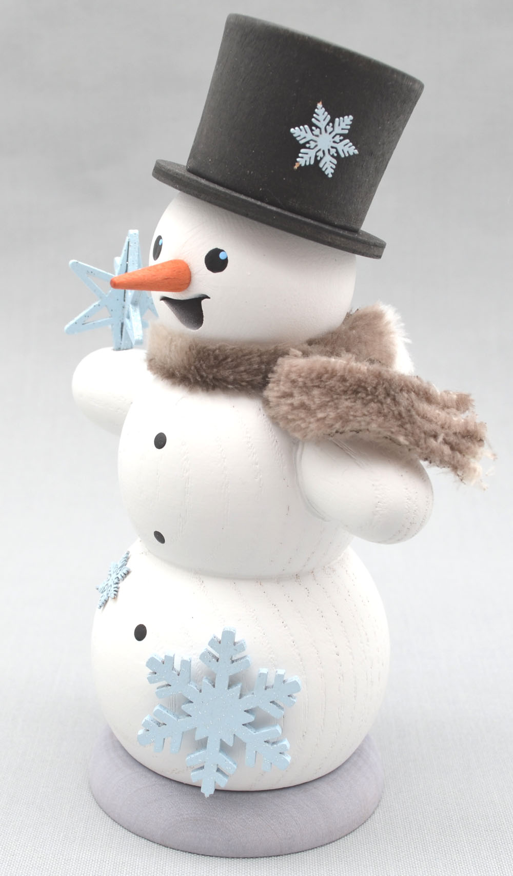 Schneemann mit Schneesternen Raufigur ca. 13 cm Neuheit 2025