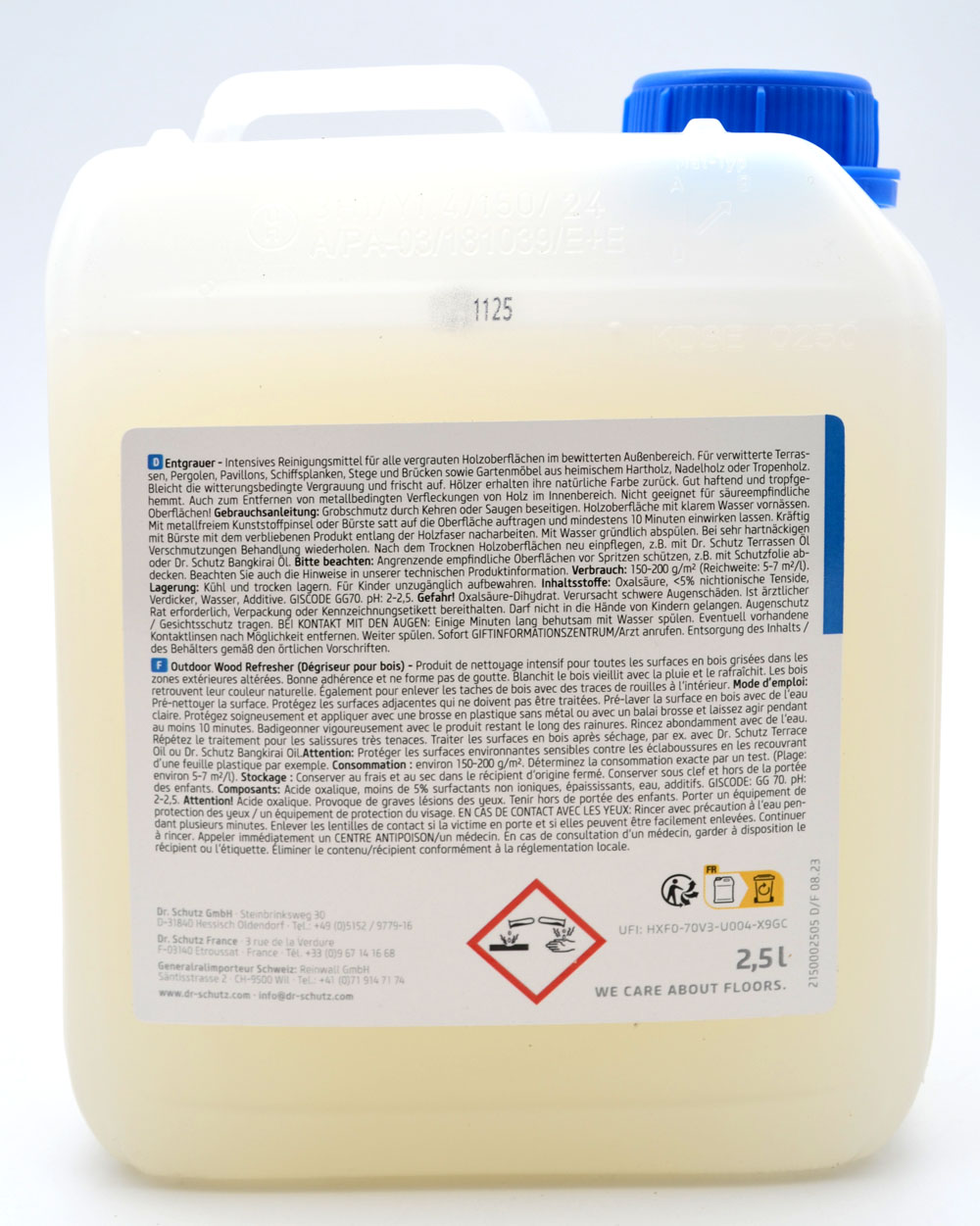 Holz-Entgrauer Dr. Schutz 2,5 l Eukula 