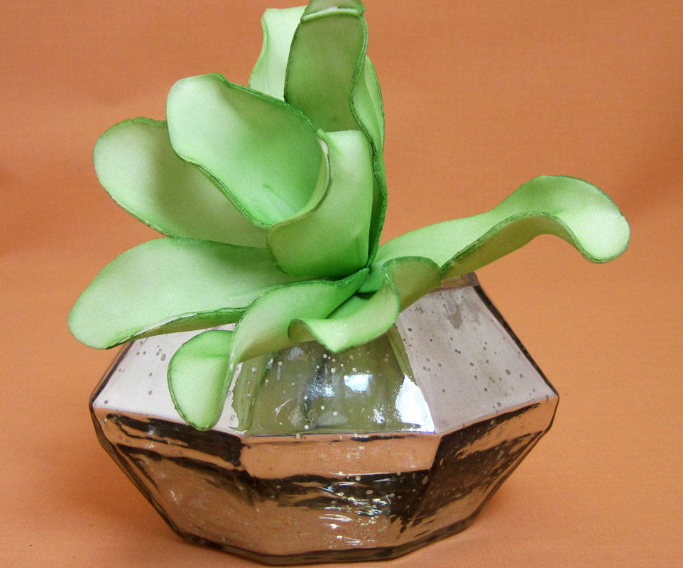 Foam Flower Rumba, künstlich hellgrün L.ca. 20 cm D.ca. 15cm