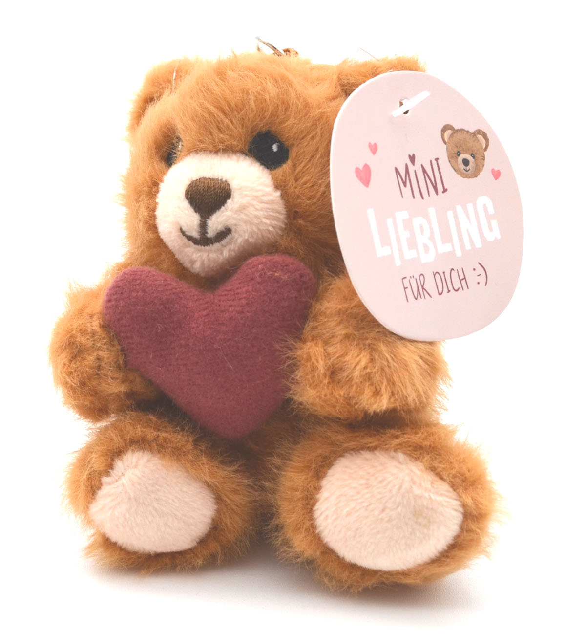Mini-Liebling kleiner Teddy mit Herz 9 cm