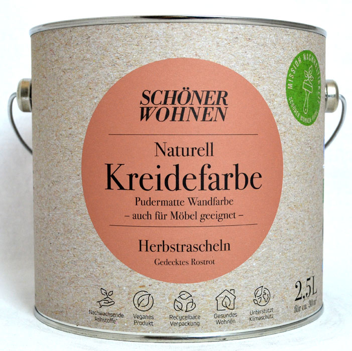 Naturell Kreidefarbe Herbstrascheln 2,5 l