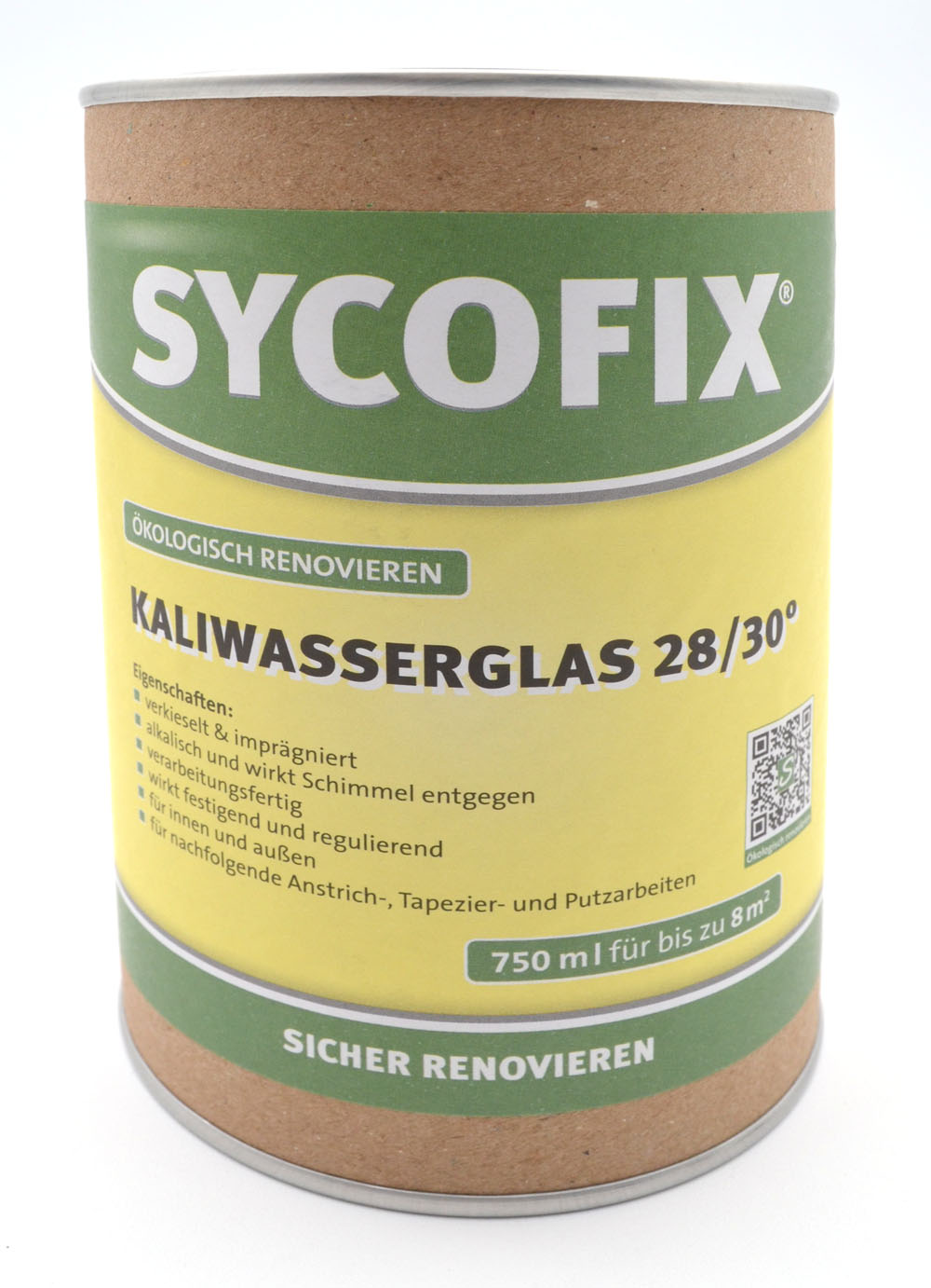 Sycofix Kaliwasserglas 28/30° - ökologisch renovieren 750 ml