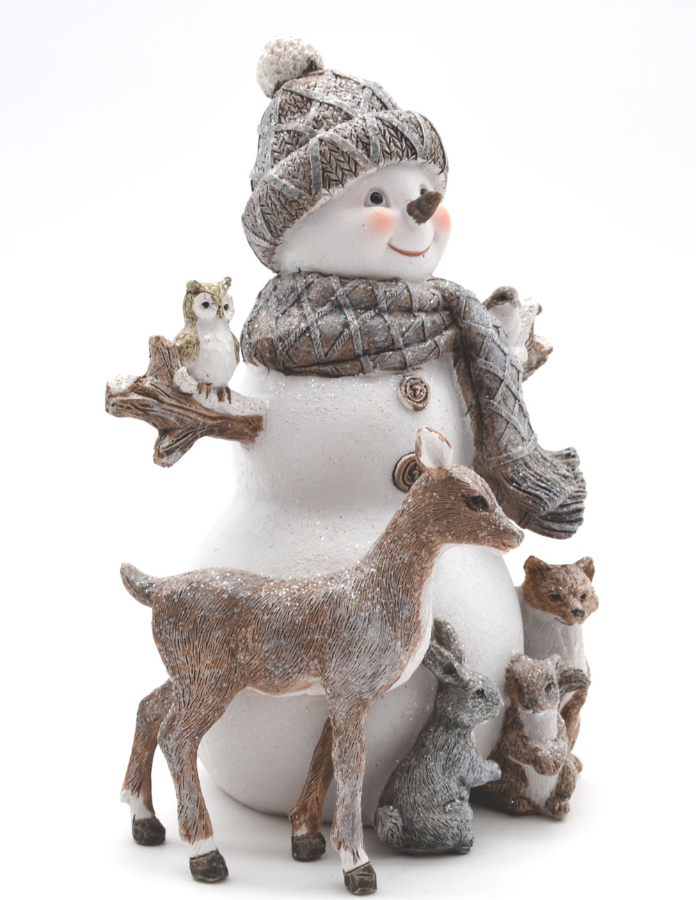 Schneemann Winterzeit V2 Größe 16x12x9 cm (HxBxT)