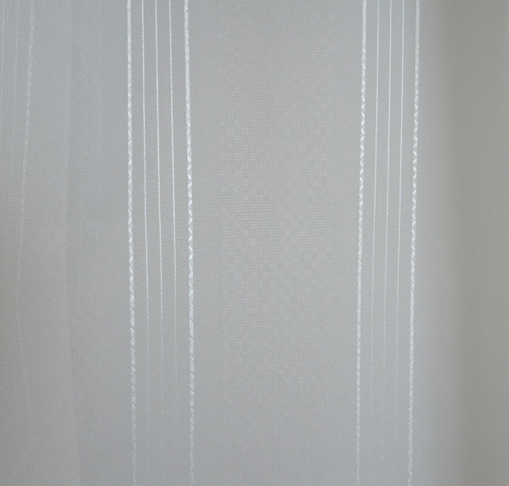Fertiggardine Stores 2,00m x 2,10 m (BxH) weiß transparent