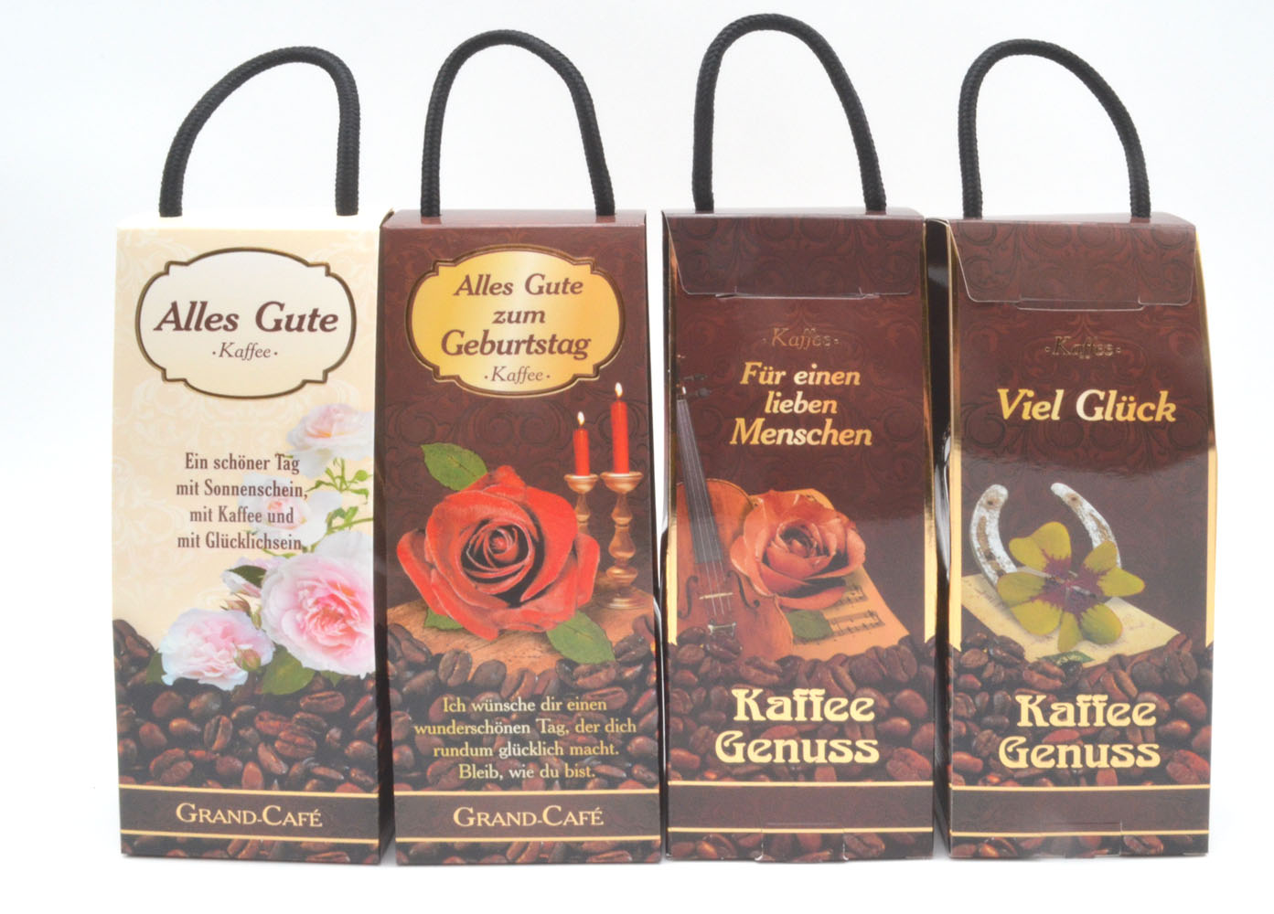 Kaffee-Box "Alles Gute" mit 75 g Filterkaffee Melange