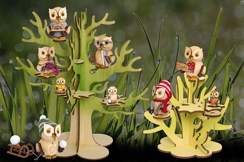 37396_strauch_f_r_minieulen_vergleich_1_1rQJJPIrAWWRog Kuhnert - Minieule mit Küken - Neuheit 2021 ca. 7 cm