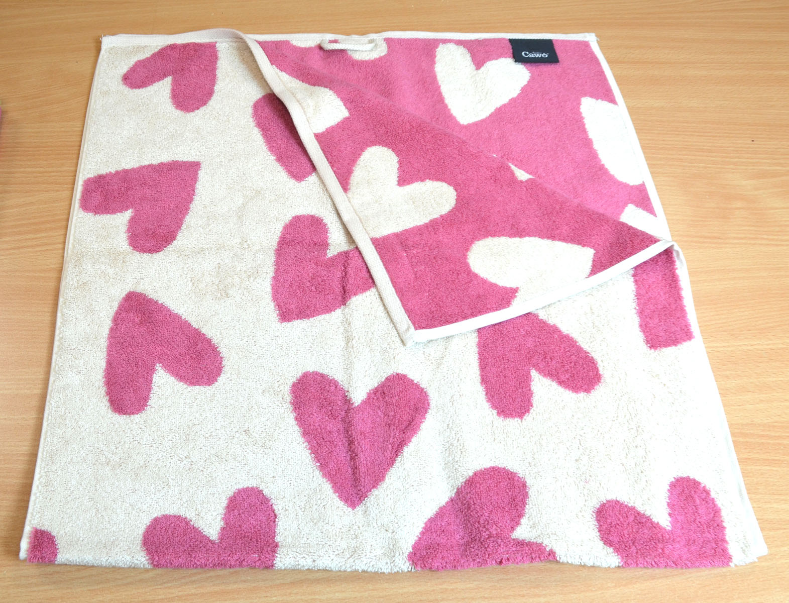 Cawö Handtücher Heart Beats Hearts 6275 Beere - 32