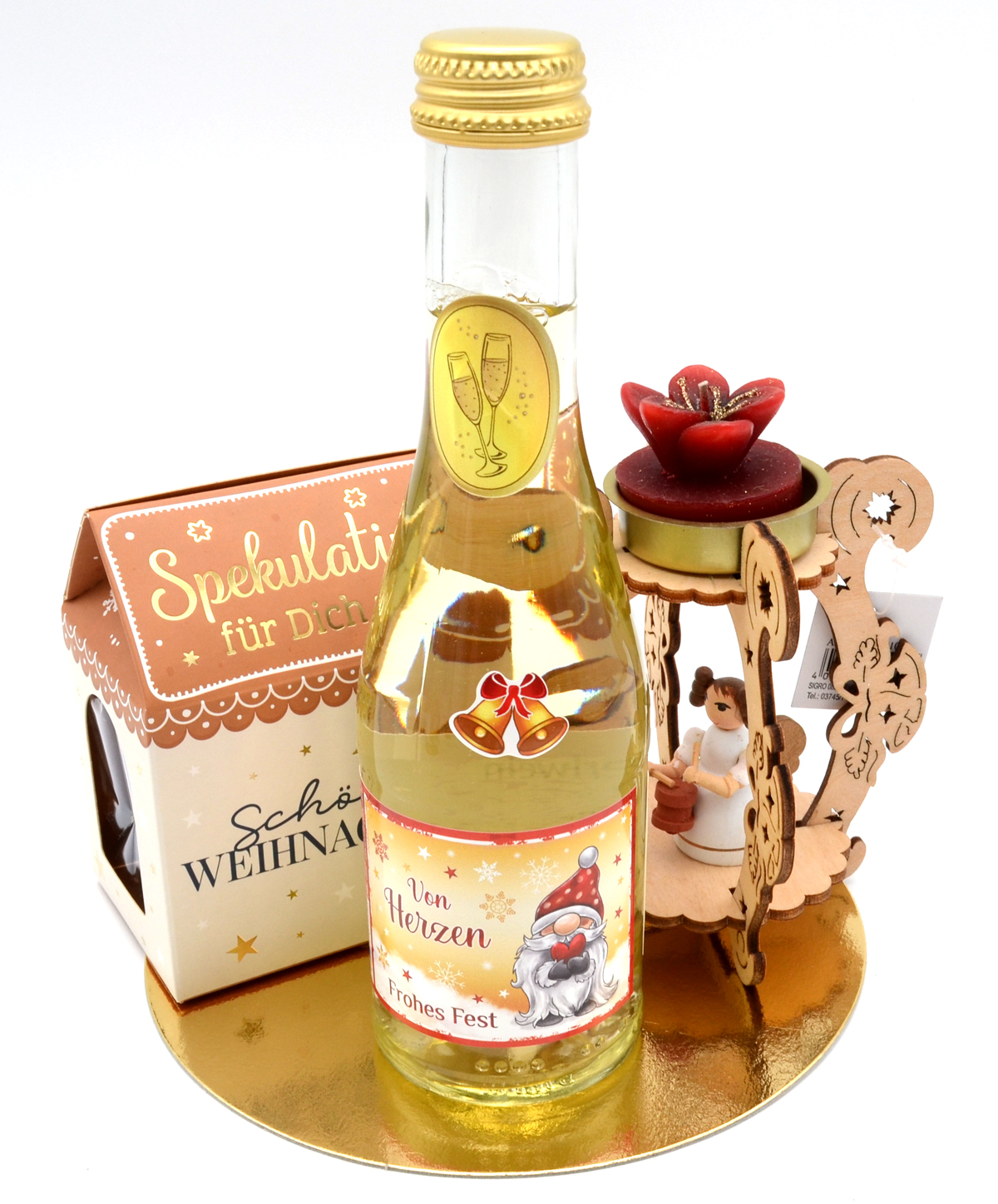 Weihnachtliches Geschenkset fertig verpackt