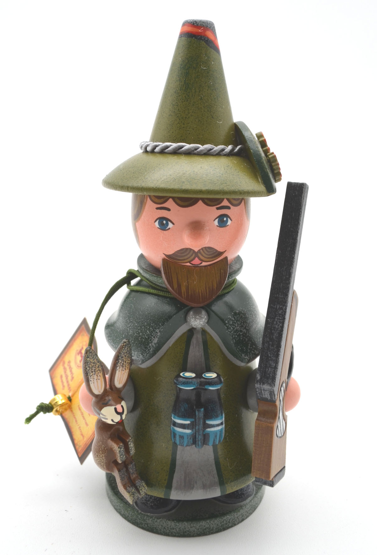 Hubrig - Rauchfigur Wichtel Jäger ca. 13 cm 