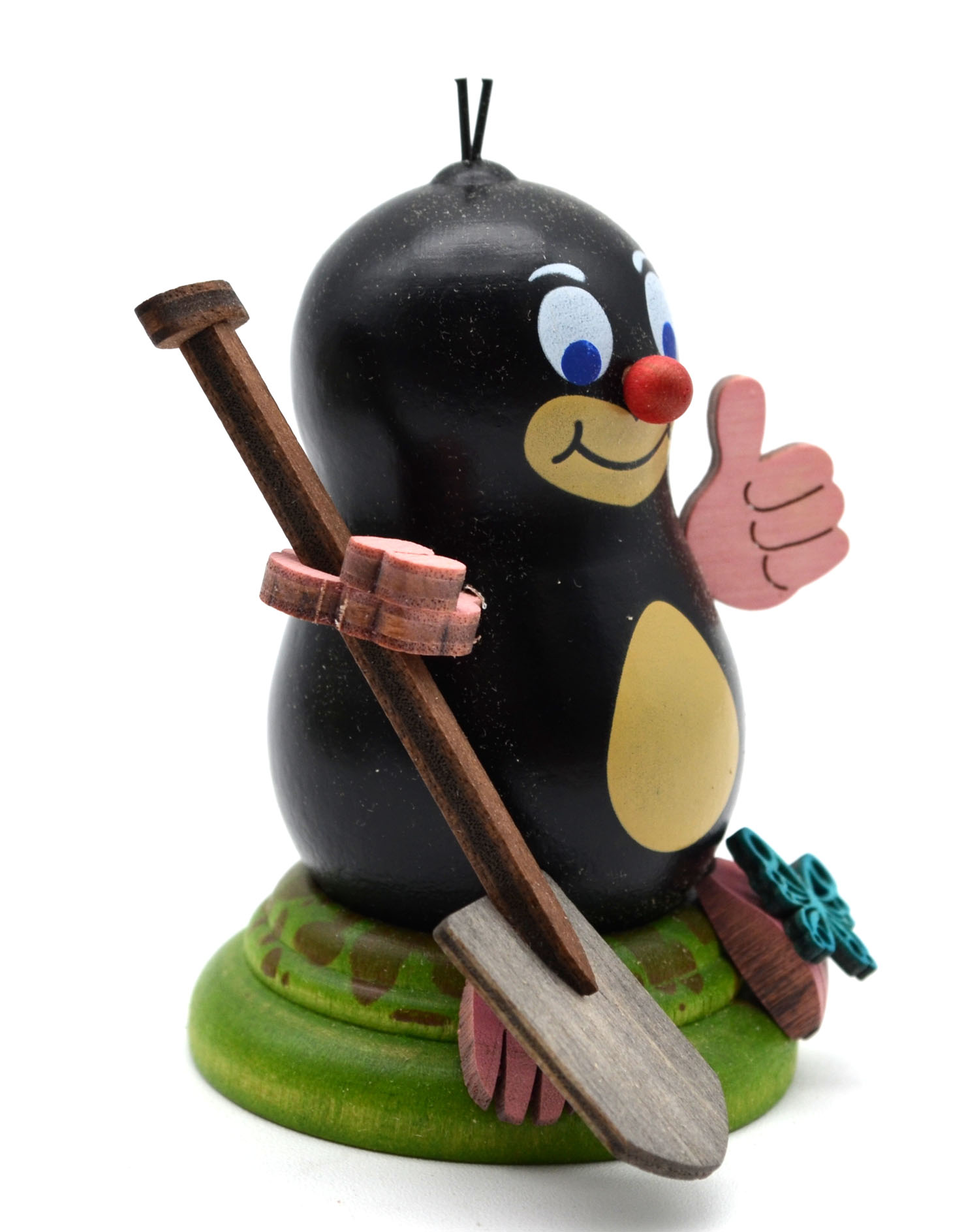 Maulwurf "Paul" mit Schaufel ca. 7 cm hoch