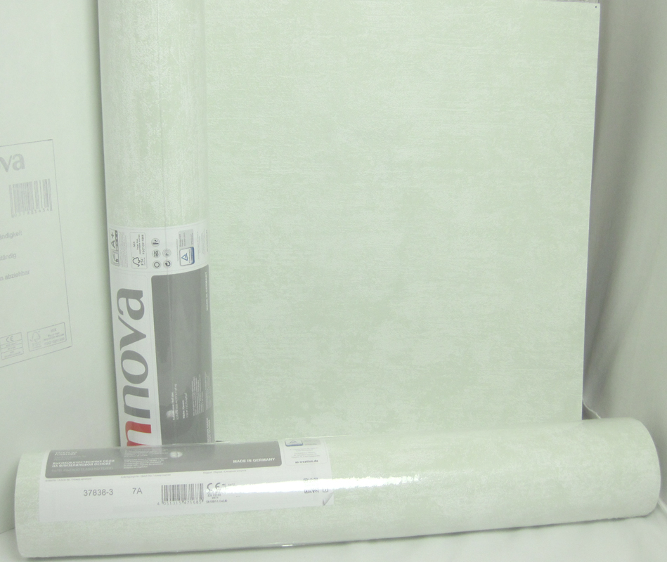 Vliestapete 37838-3 grün meliert