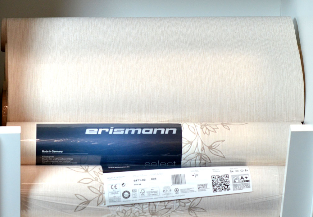 Vliestapete 6472-02 sand Uni 0,05mx0,53m