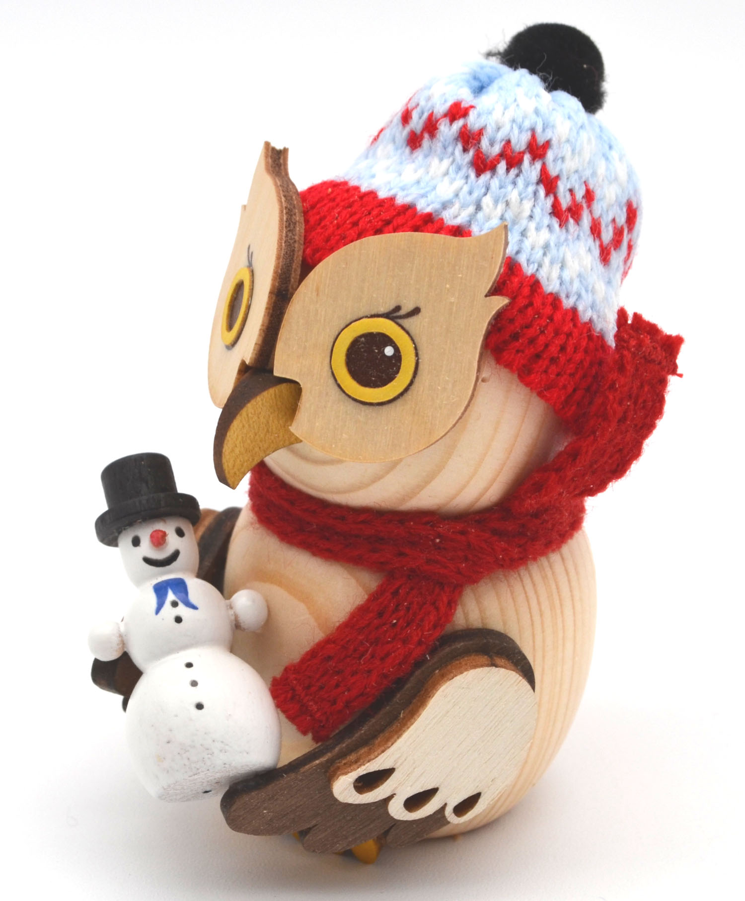 Kuhnert - Minieule mit Schneemann - Neuheit 2026 ca. 7 cm 