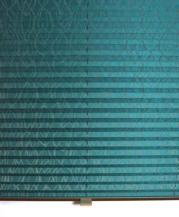 Plissee verspannt für Falzmontage 687x950mm (B/H)