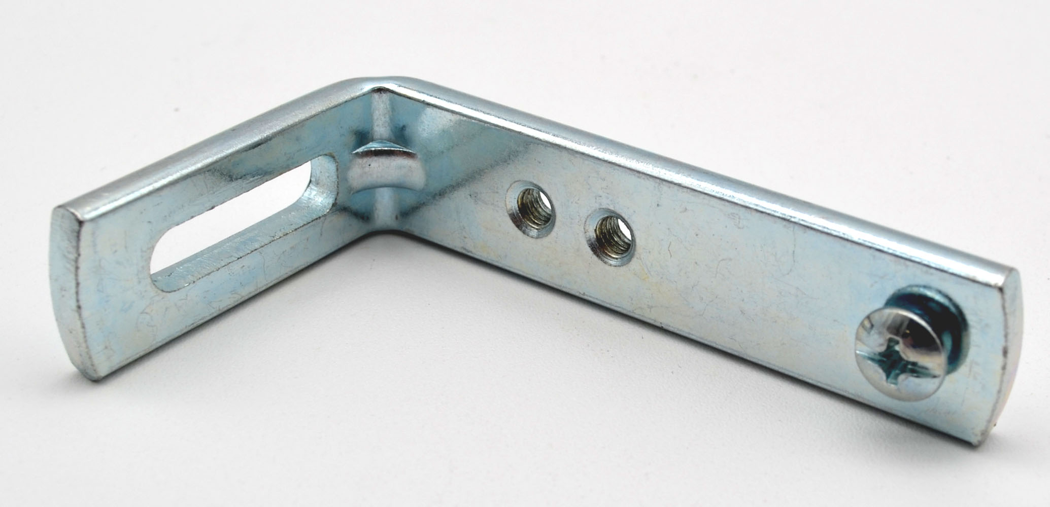 Wandwinkel Metall silber 6,5 cm x 4 cm x 0,2 cm incl. Befestigungsmaterial