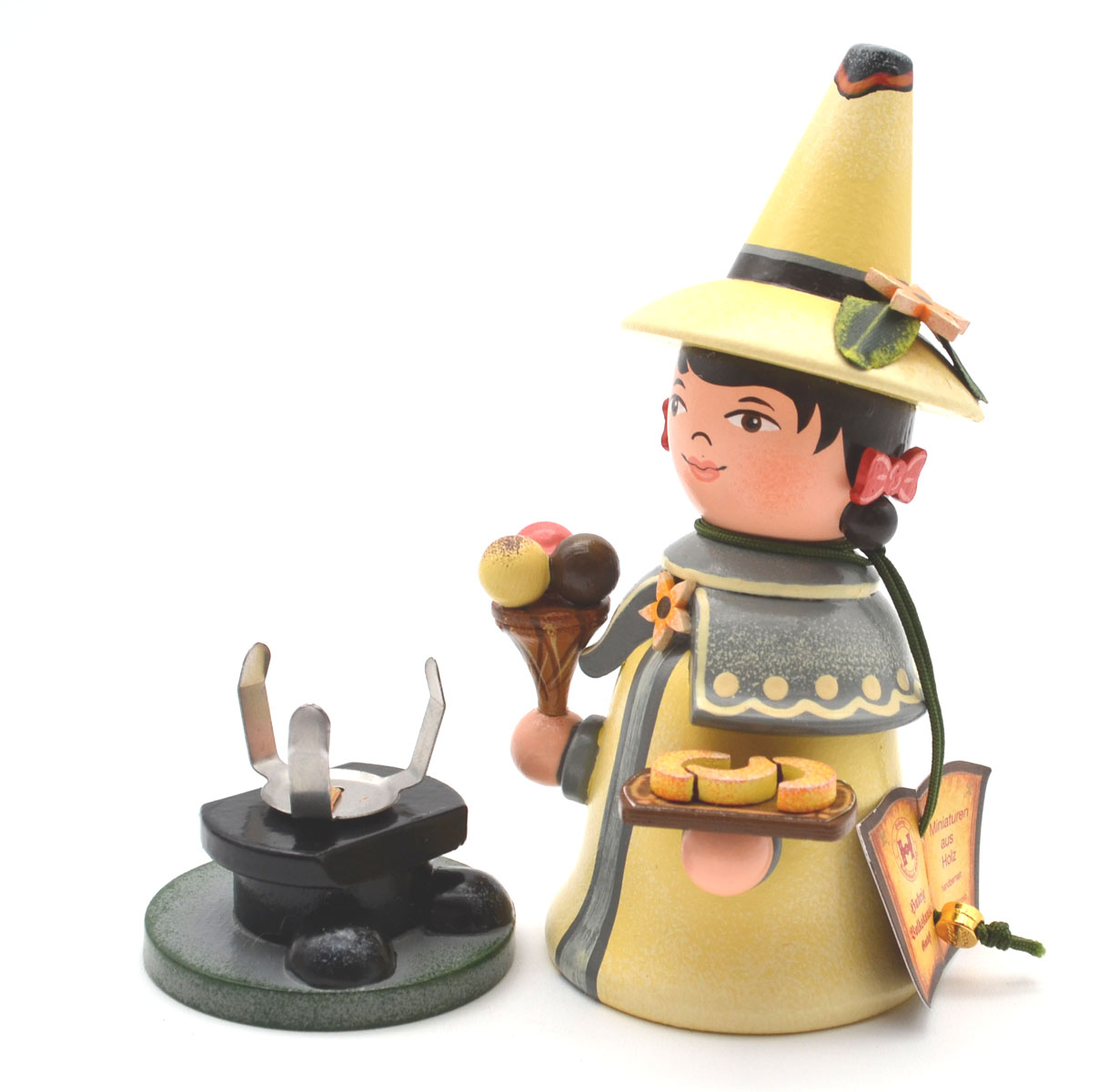 Hubrig - Rauchfigur Wichtel Vanille Neuheit 2026 ca. 13 cm