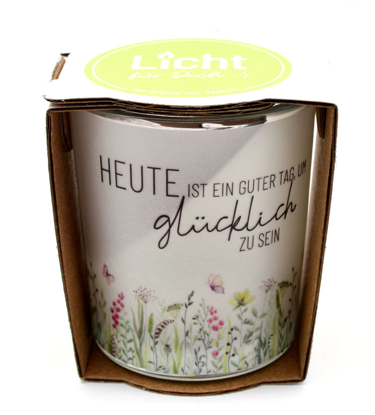 Licht für Dich Wiese "Glücklich sein" 65x57 mm (HxD) 