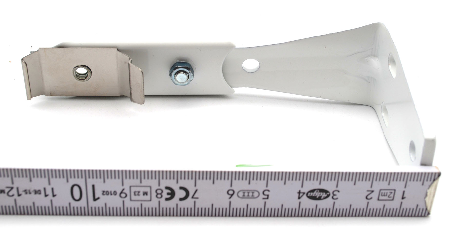 Wandwinkel 108-156 mm Monomatik für Lamellenanlagen weiss