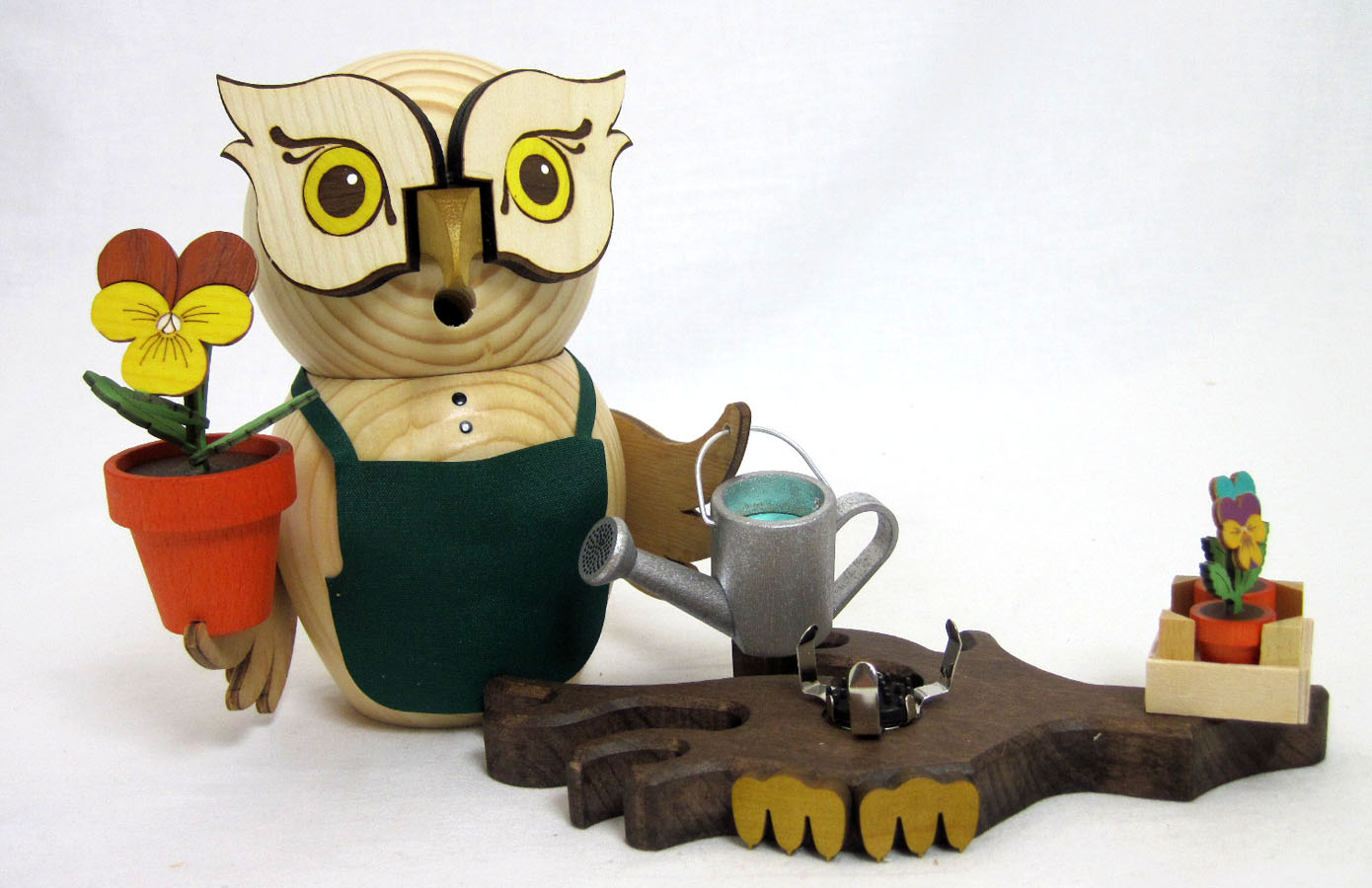 RM Eule Gärtner Rauchfigur ca. 15 cm - Neuheit 2021