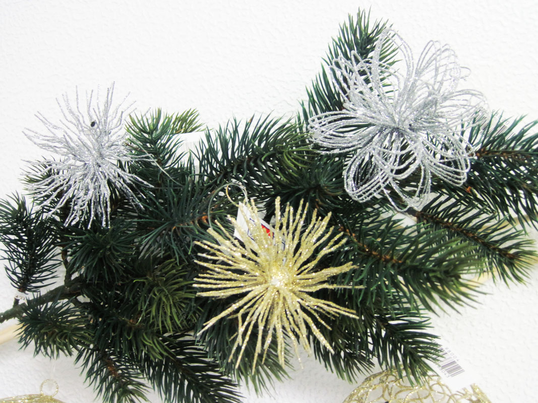 Drahtball, Drahtkugel - Spiralmuster, Champagne ca. 8 cm Durchmesser