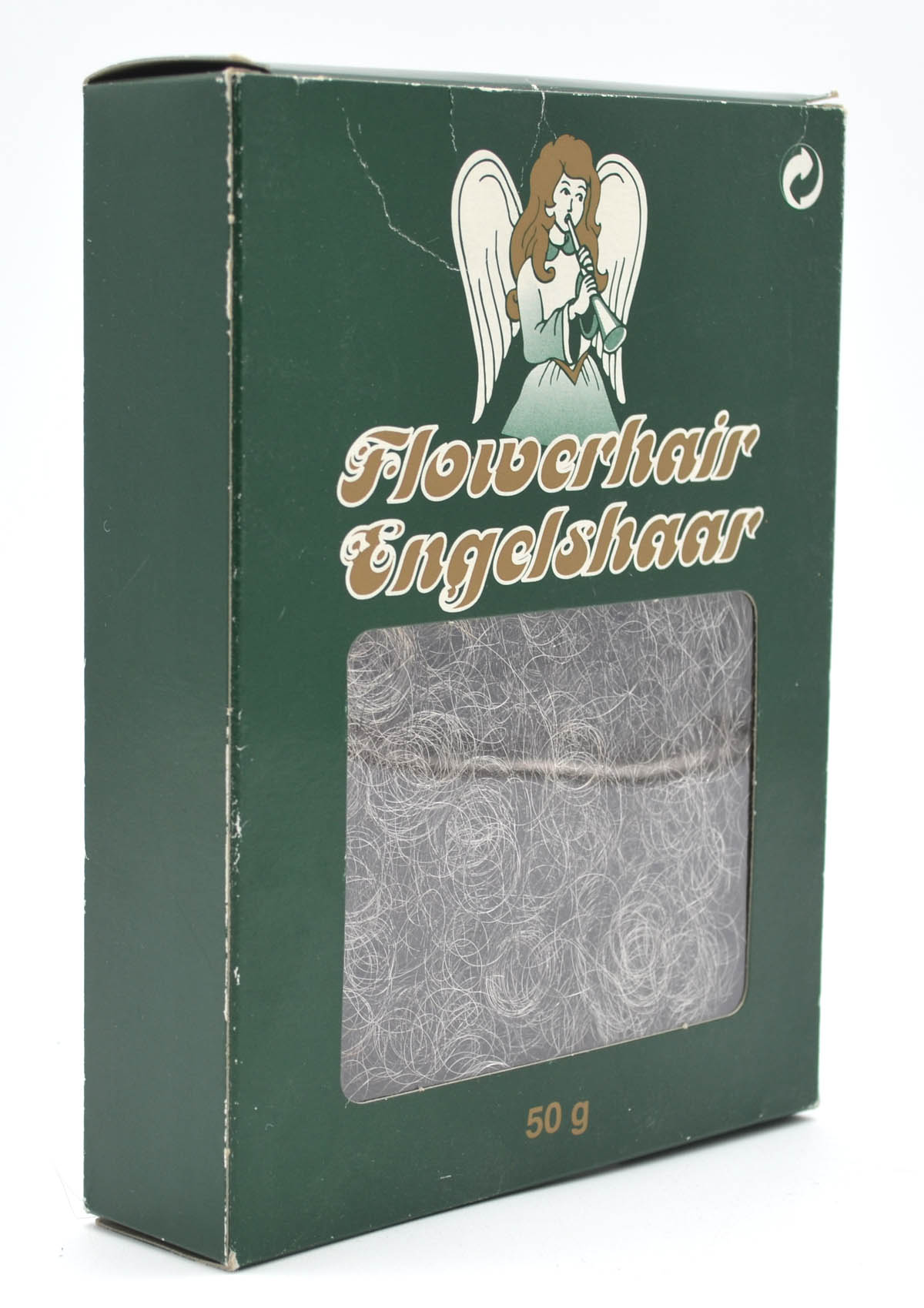 Engelshaar schwarz-silber 50 g