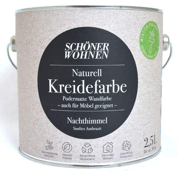 Naturell Kreidefarbe Nachthimmel 2,5 l