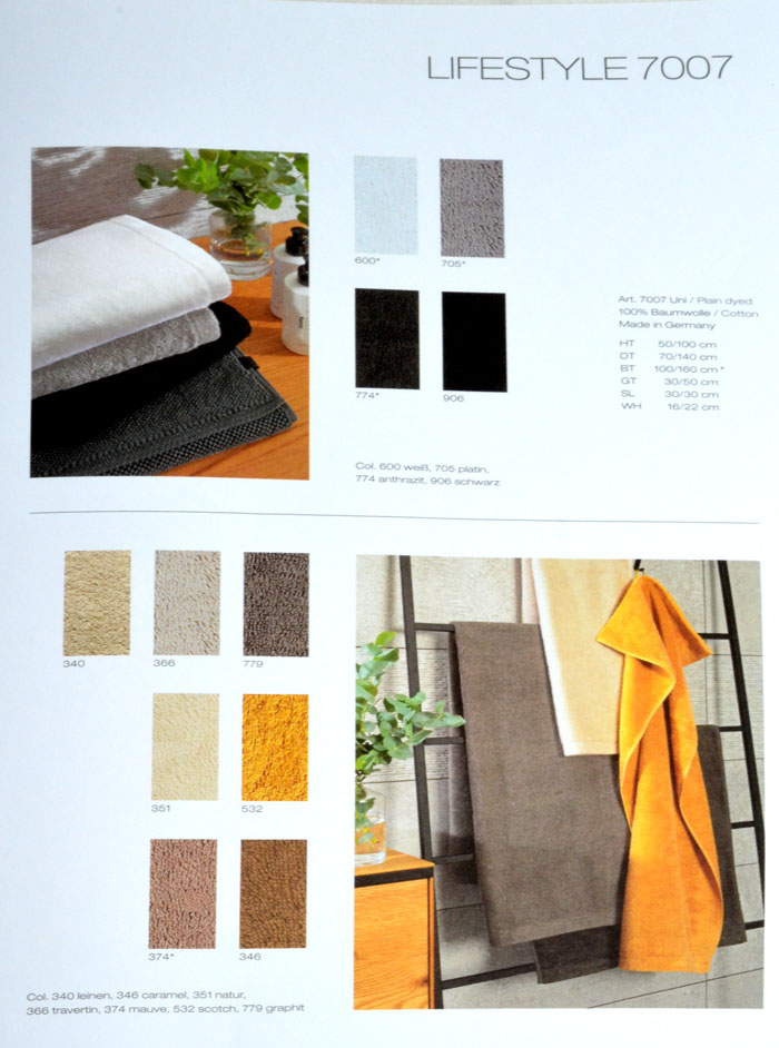 1 Handtuch Life Style Uni Fb. 412 pistazie ca.50 x 100 cm