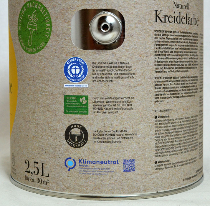 Naturell Kreidefarbe Bachplätschern 2,5 l