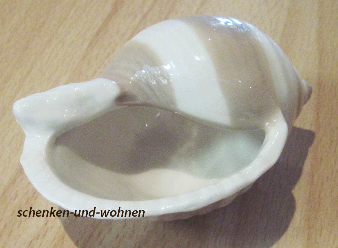 Deko-Muschel cremefarben ca. 10 cm