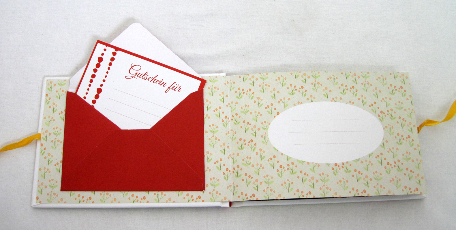 Gutscheinbuch "Kleine Starthilfe" mehrfarbig ca. 16x11cm