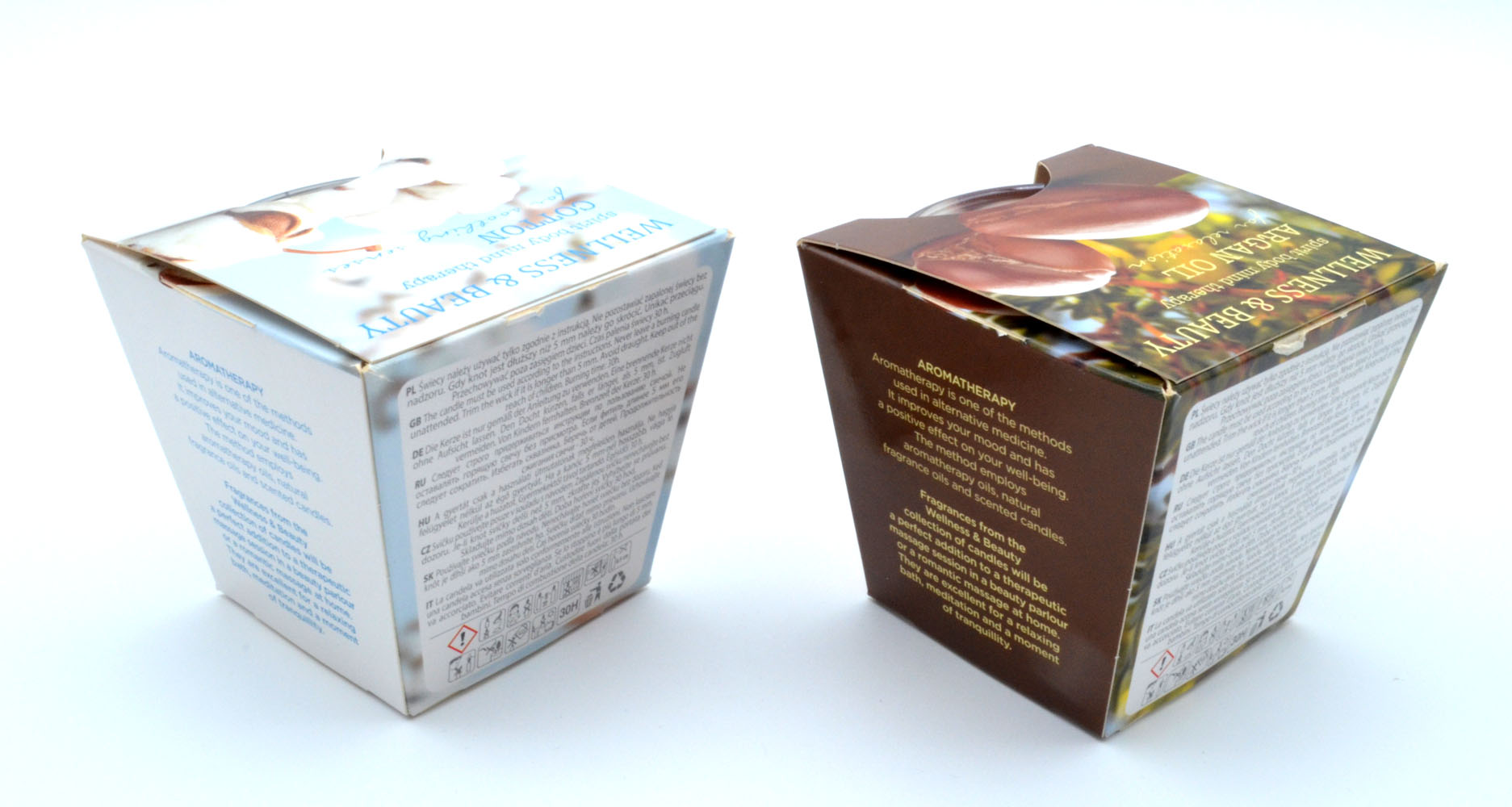 Ostergeschenk Beauty-Kerze 30 Std. Perlwein und Keramik-Hase