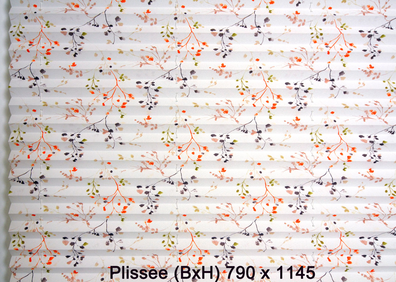 Plissee BxH 790x1145 Farbe bunt