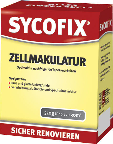 zellmakulaturA0MzRTZ5JNFoS Sycofix - Zellmakulatur 550g